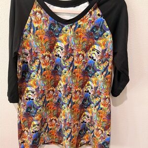 Star Wars Graphic Women's Top custom Made!  Size XL